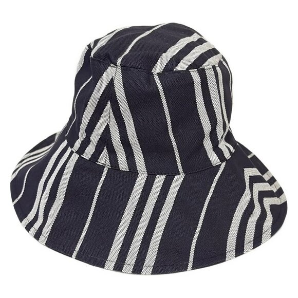 Auth Burberry LONDON - Black Light gray Cotton Rayon Hat - Picture 7 of 9